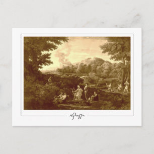 Cartão Postal Nicolas Poussin #29 - Cartão-postal de arte