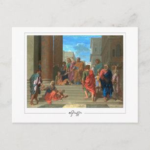 Cartão Postal Nicolas Poussin #50 - Cartão-postal de arte
