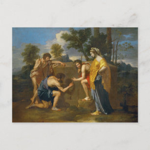 Cartão Postal Nicolas Poussin - Et em Arcadia ego