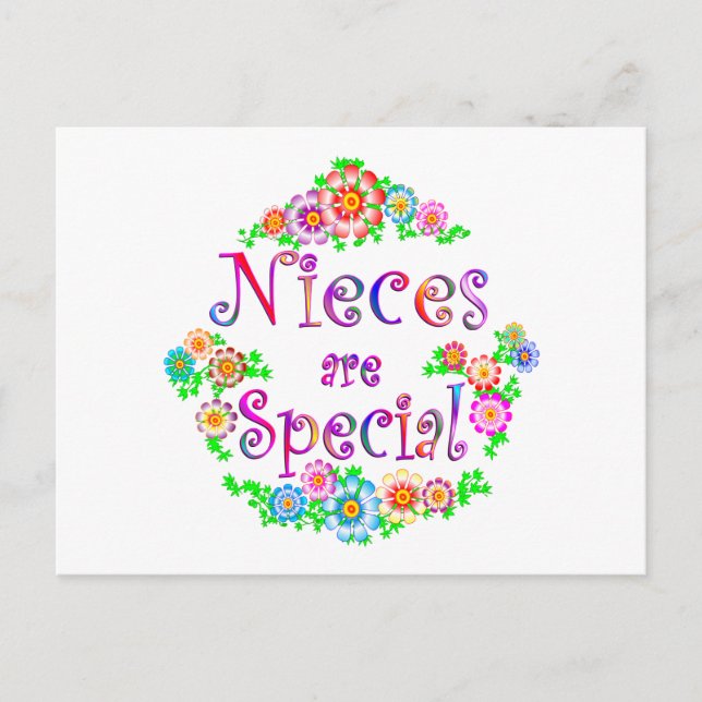 Cartão Postal NIECES são especiais (Frente)