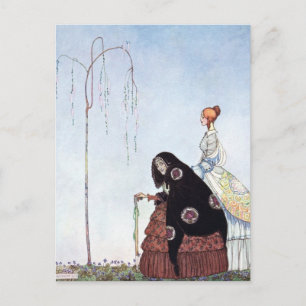 Cartão Postal Nielsen em Pó e Crinolina