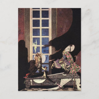 Cartão Postal Nielsen em Pó e Crinolina