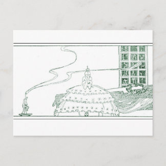 Cartão Postal Nielsen em Pó e Crinolina