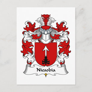 Cartão Postal Niesobia Family Crest
