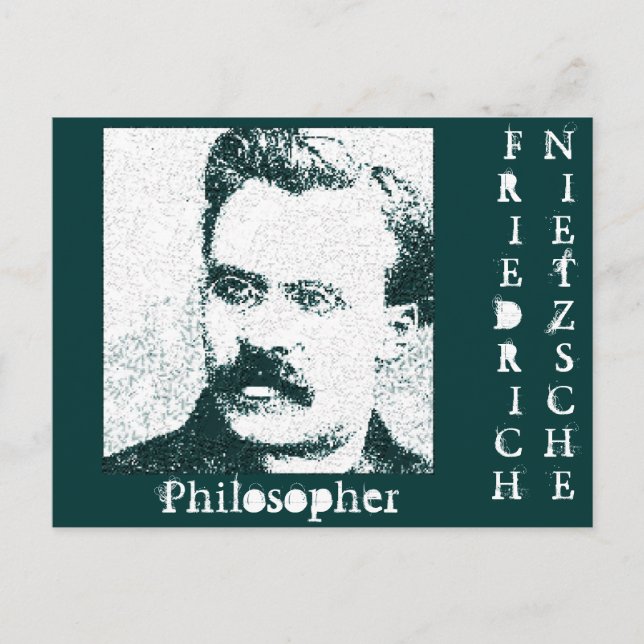 Cartão Postal Nietzsche (Frente)