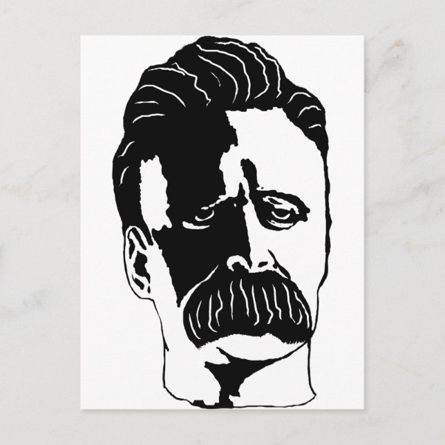 Cartão Postal Nietzsche (Frente)