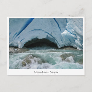 Cartão Postal Nigardsbreen Noruega