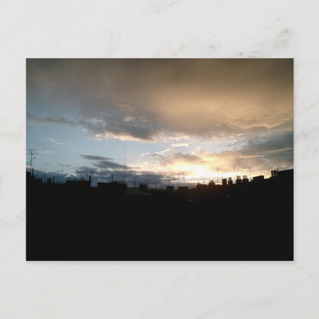 Cartão Postal Night Brno (Frente)