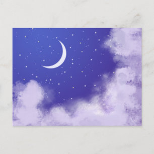 Cartão Postal Night Sky
