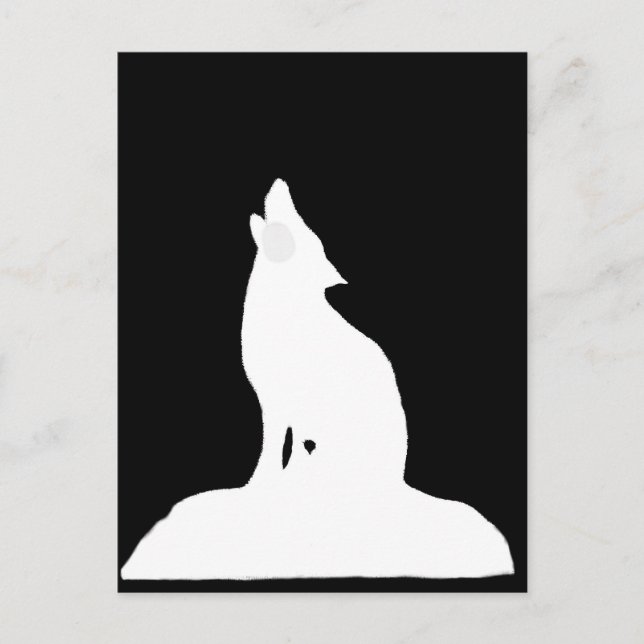 CARTÃO POSTAL NIGHT WOLF (Frente)