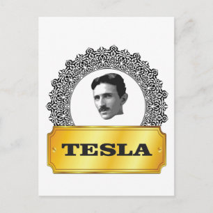 Cartão Postal nikola tesla