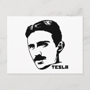 Cartão postal Nikola Tesla