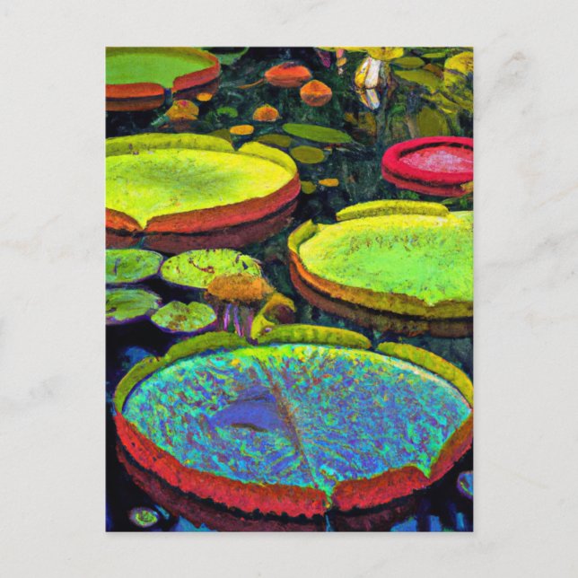 Cartão postal Ninfhaeales (Frente)