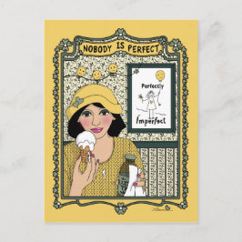 Cartão Postal Ninguém é Perfect_C_ Postcard