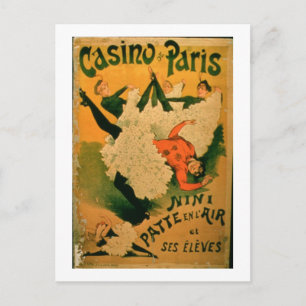 Cartão Postal "Nini Patte En L'Air and Her Students" no Casi