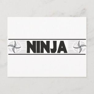Cartão Postal ninja