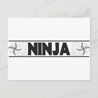 Cartão Postal ninja