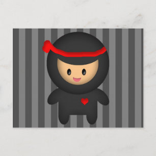 Cartão Postal Ninja
