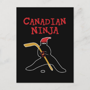 Cartão Postal Ninja canadense