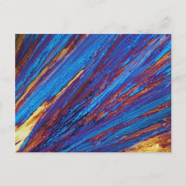 Cartão Postal Nitrato de túlio ao microscópio (Frente)