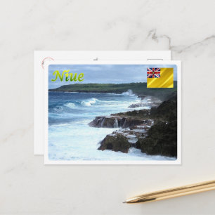 Cartão Postal Niue - Costa de Niue -