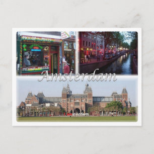 Cartão Postal NL Holanda - Amsterdã -