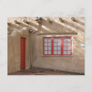 Cartão Postal NM, Novo México, Papais noeis Fe, Canyon Road, le