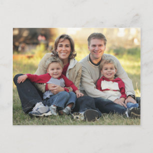 Cartão Postal No Anúncio Mover Fotografia De Feriado