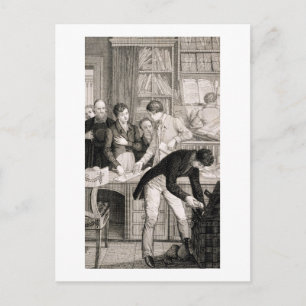 Cartão Postal No Banco, c.1800 (gravação)