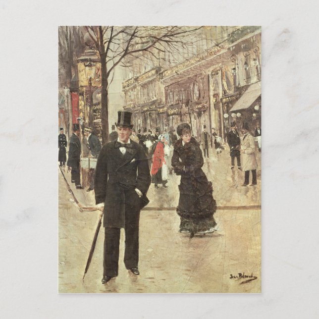 Cartão Postal No Boulevard (Frente)