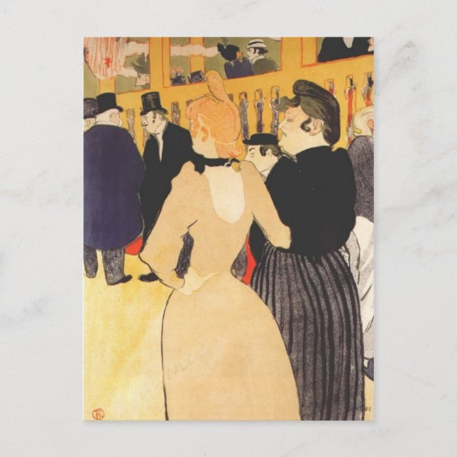 Cartão Postal No Cabaret (Frente)