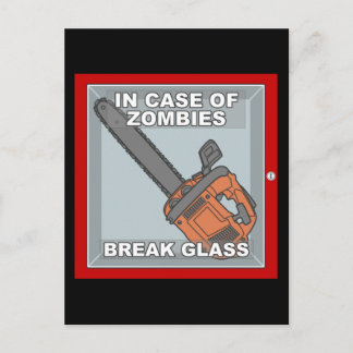Cartão Postal No caso de zombies