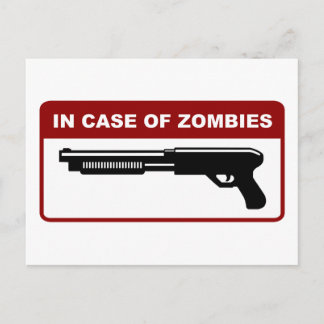 Cartão Postal No Caso De Zombies