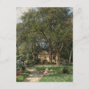 Cartão Postal No Castelo Park   Hugo Darnaut