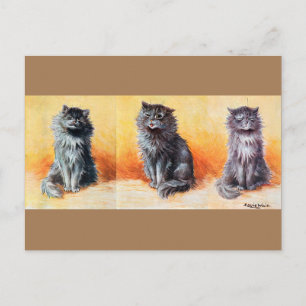 Cartão Postal No Cat Show, Louis Wain