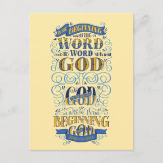 Cartão Postal No começo, era a palavra