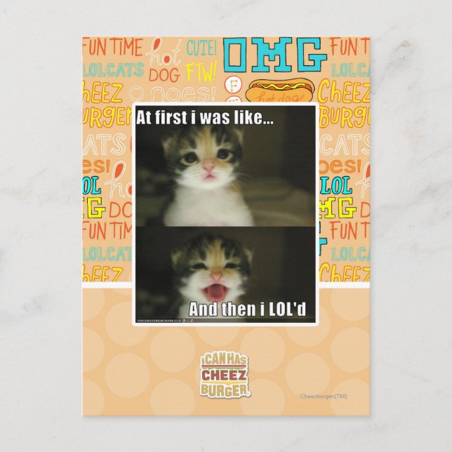 Cartão Postal No começo eu estava como (Frente)