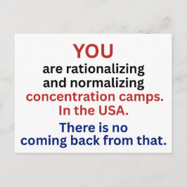 Cartão Postal No Concentration Camps ICE Out