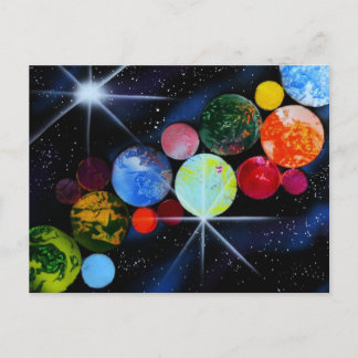 Cartão Postal No Espaço