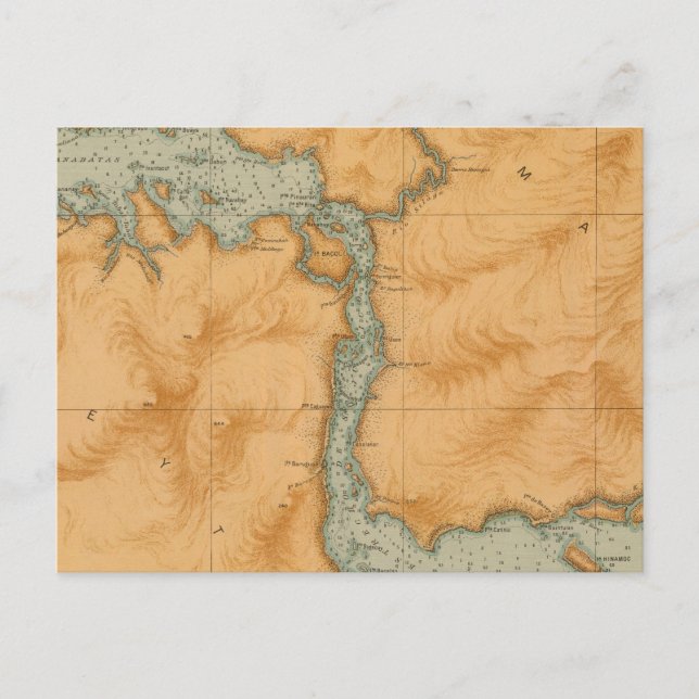 Cartão Postal No estreito de Juanico, 30 (Frente)