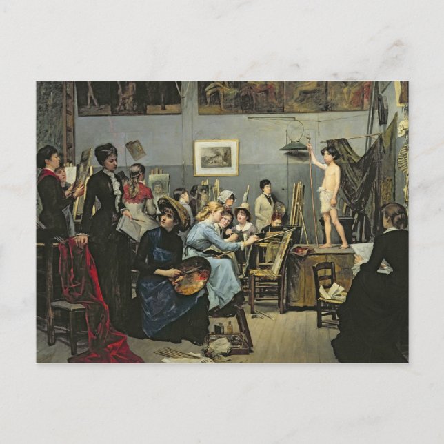 Cartão Postal No Estúdio (Frente)