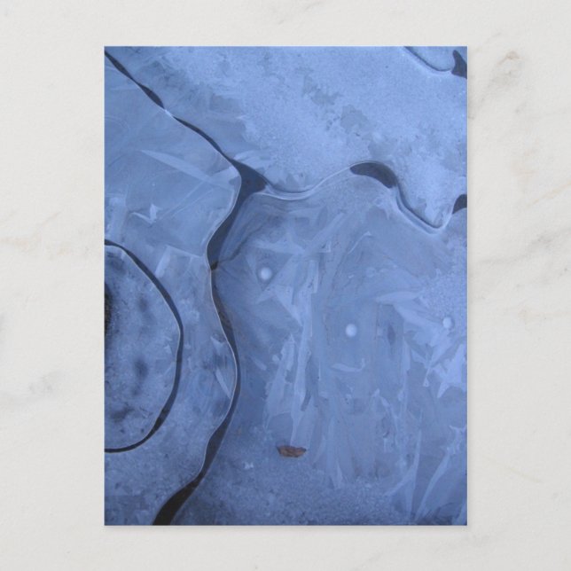 Cartão Postal no gelo (Frente)