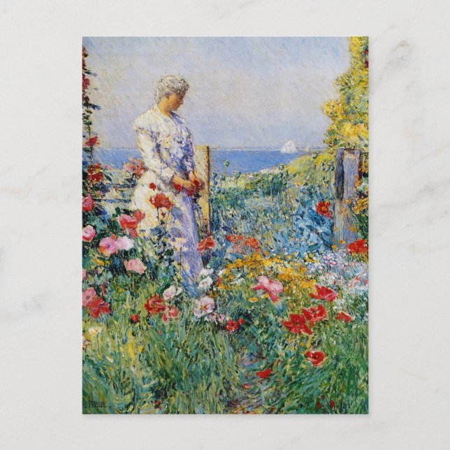 Cartão Postal No Jardim (Frente)