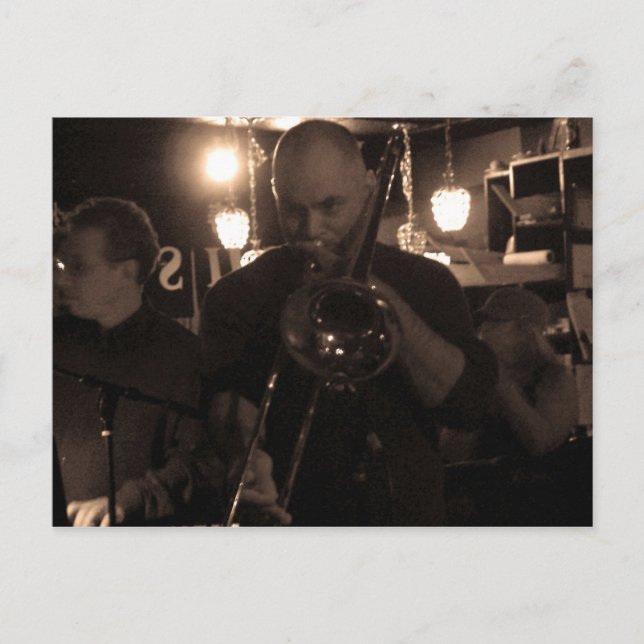 Cartão Postal No Jazz Club (Frente)