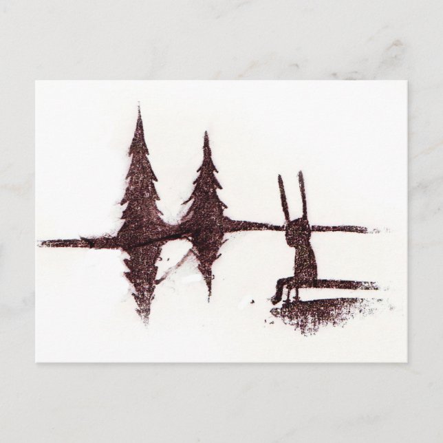 Cartão Postal No lago (Frente)