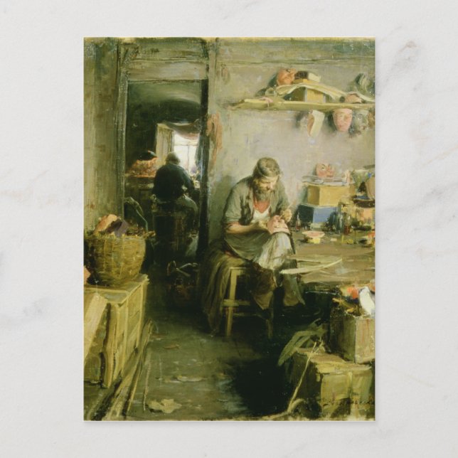 Cartão Postal No Mask Studio, 1897 (Frente)