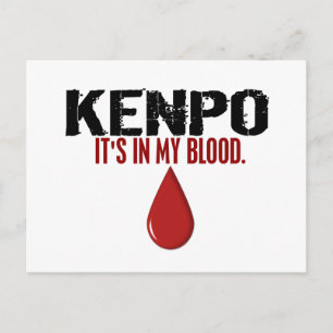 Cartão Postal No Meu Sangue KENPO