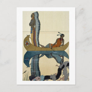 Cartão Postal No Missouri, 1922 (impressão do pochoir)