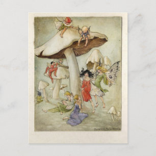 Cartão Postal No Morro de Mushroom por Florence Anderson