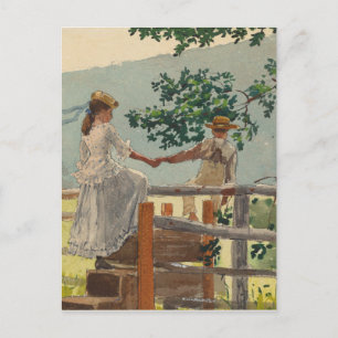 Cartão Postal No mosaico